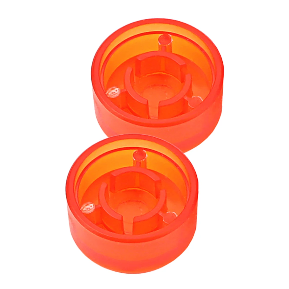 

2pcs Guitar Effect Pedal Buttons Plastic Caps OE05 Blue Durable Reusable Easy to Install Carry Lightweight Design Guitar