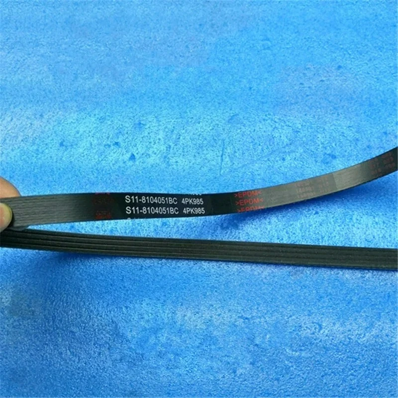Correa de aire acondicionado para Chery A1 Kimo S12 Face A113, S11-8104051BC, 4PK985