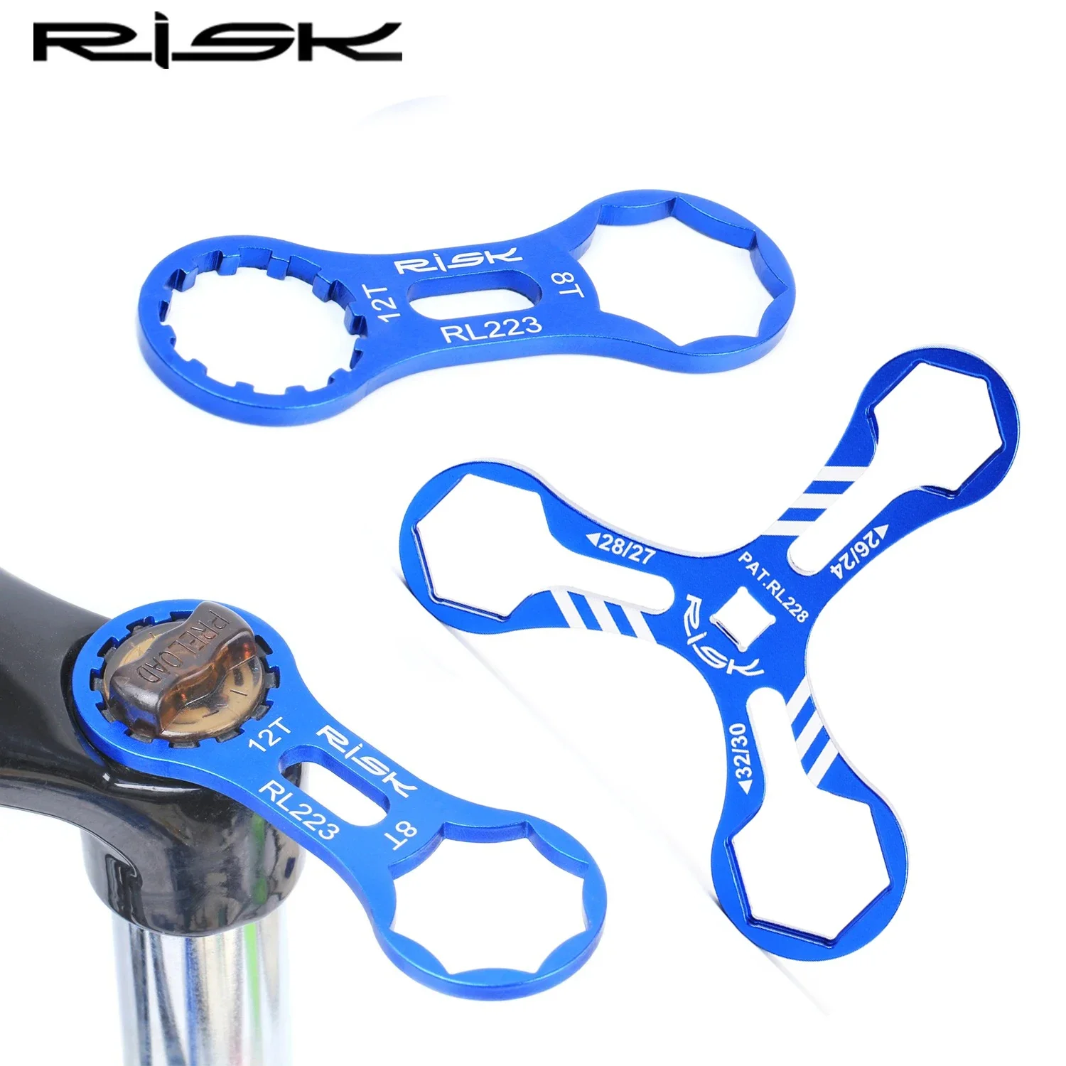 

Bike Front Fork Cap Wrench Extender Removal Repair Tool for Suntour XCM XCR XCT RST Suspension Cover Spanner