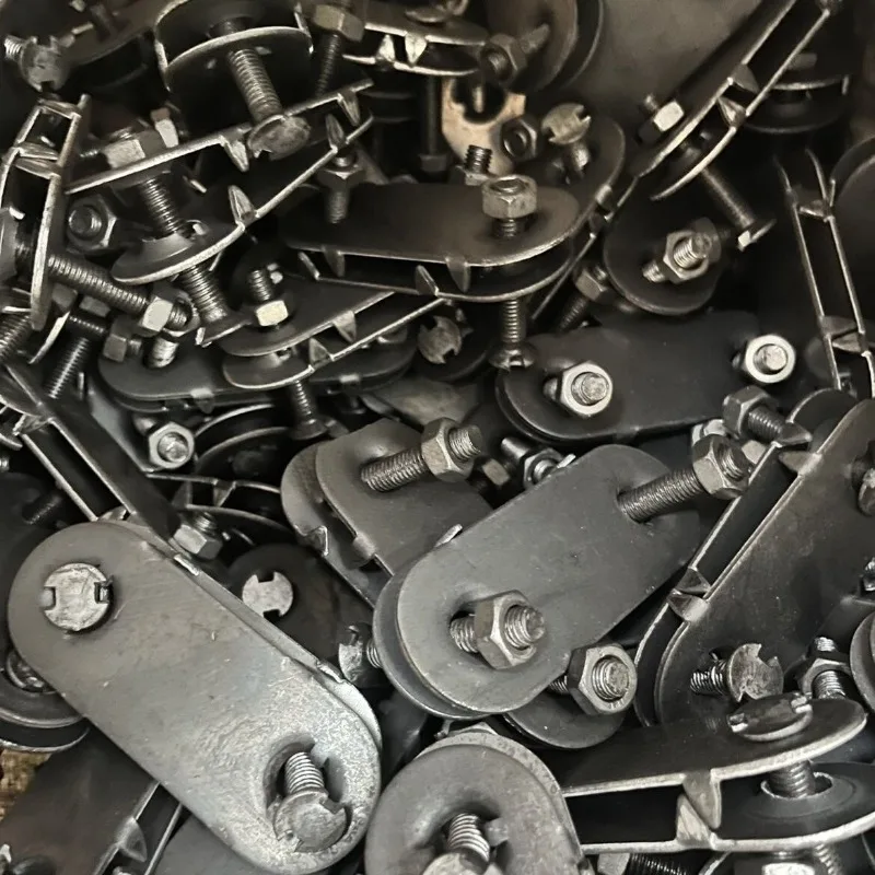 Double wire conveyor belt, repair clip belt clip, conveyor belt splint screw buckle