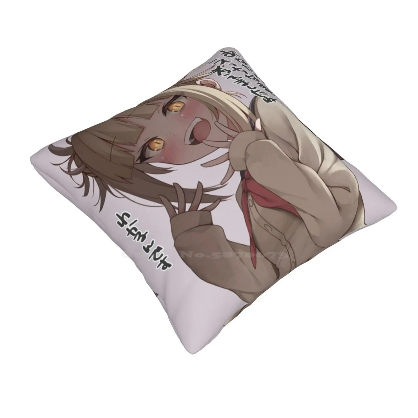 Toga Himiko 2 Pillowslip Pillowcase Blonde Hair Knife Himiko Toga Orange Eyes Blood Smile Toga Himiko Boku No Hero Academia