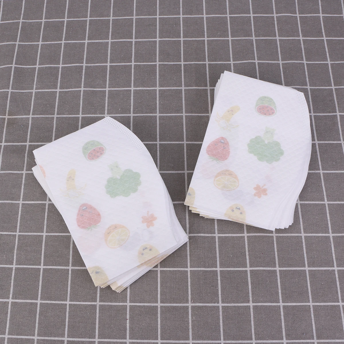 

20 Pcs Disposable Bib Bibs Apron Saliva Towel Water Proof Eating Baby Lunch Child
