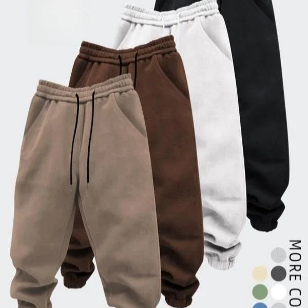 

Men's Casual Dstring Waist Pants Color High Waist Straight Leg Neutral Sle Other Material 00% Winter Collection