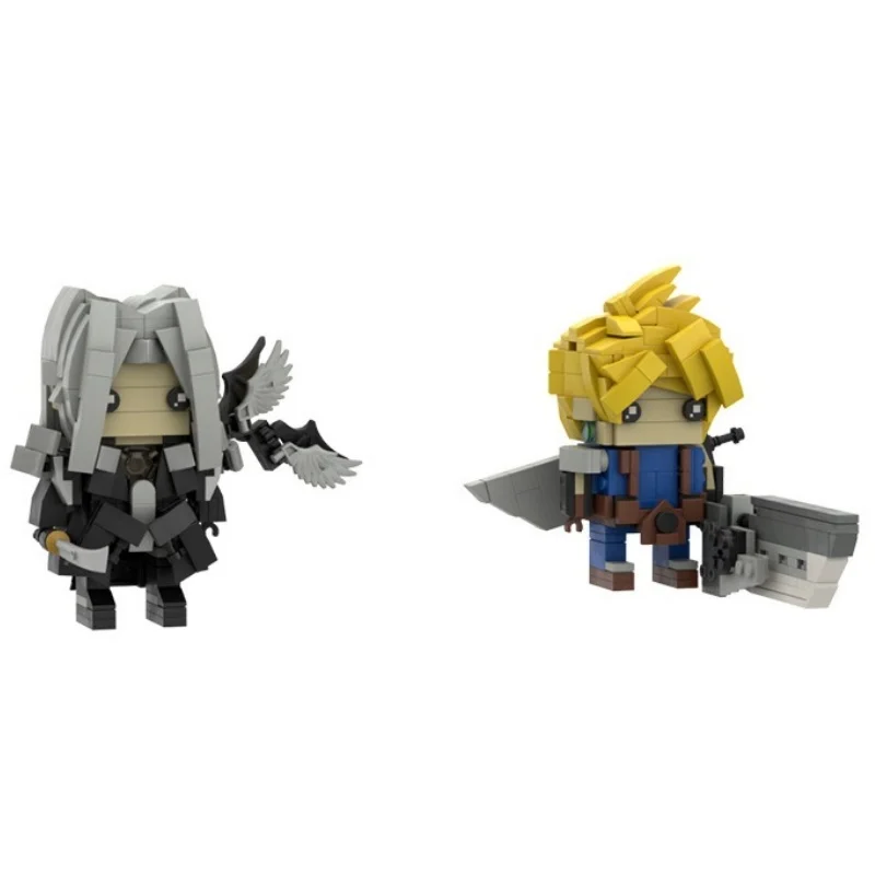 Hot Game the Fantasied Brickheadzs Cloud Sephiroth Building Blocks Set DIY Assembly Bricks Model Cactus Monster Kids Toys