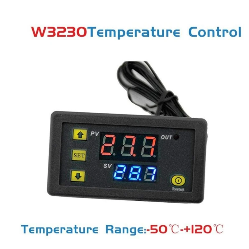 W3230 10A Digital Temperature Controller Thermostat Control Switch Sensor