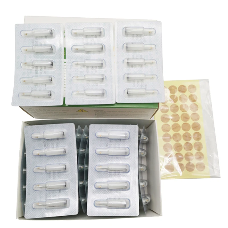 100Pcs/box Multi-Condition Ear Seed Acupressure Kit Disposable Press Needle Ear Seeds Acupuncture for Ear Sticker Acupuncture