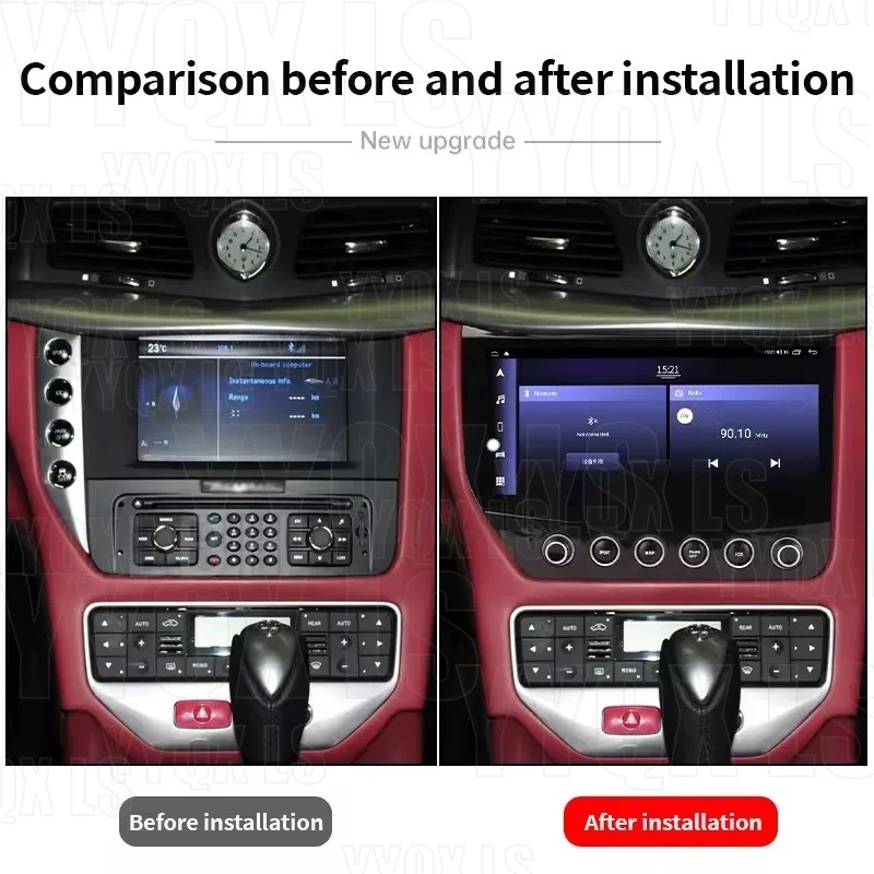 Android auto GPS Navigatio Radio For Maserati GranTurismo GT GC 2007- 2017 Car Multimedia DVD Player Carplay Autoradio Head Unit
