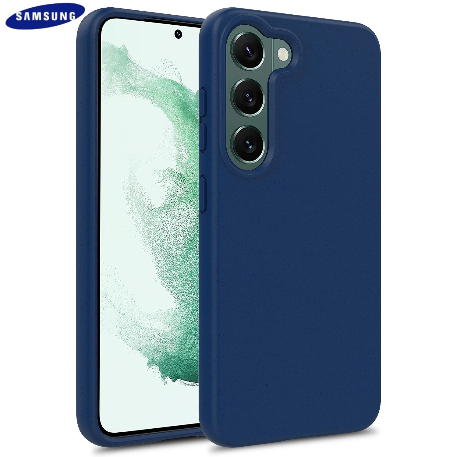Étui antichoc en paille de blé pour Samsung, coque de téléphone ultra souple, Galaxy S25, S24 Ultra,