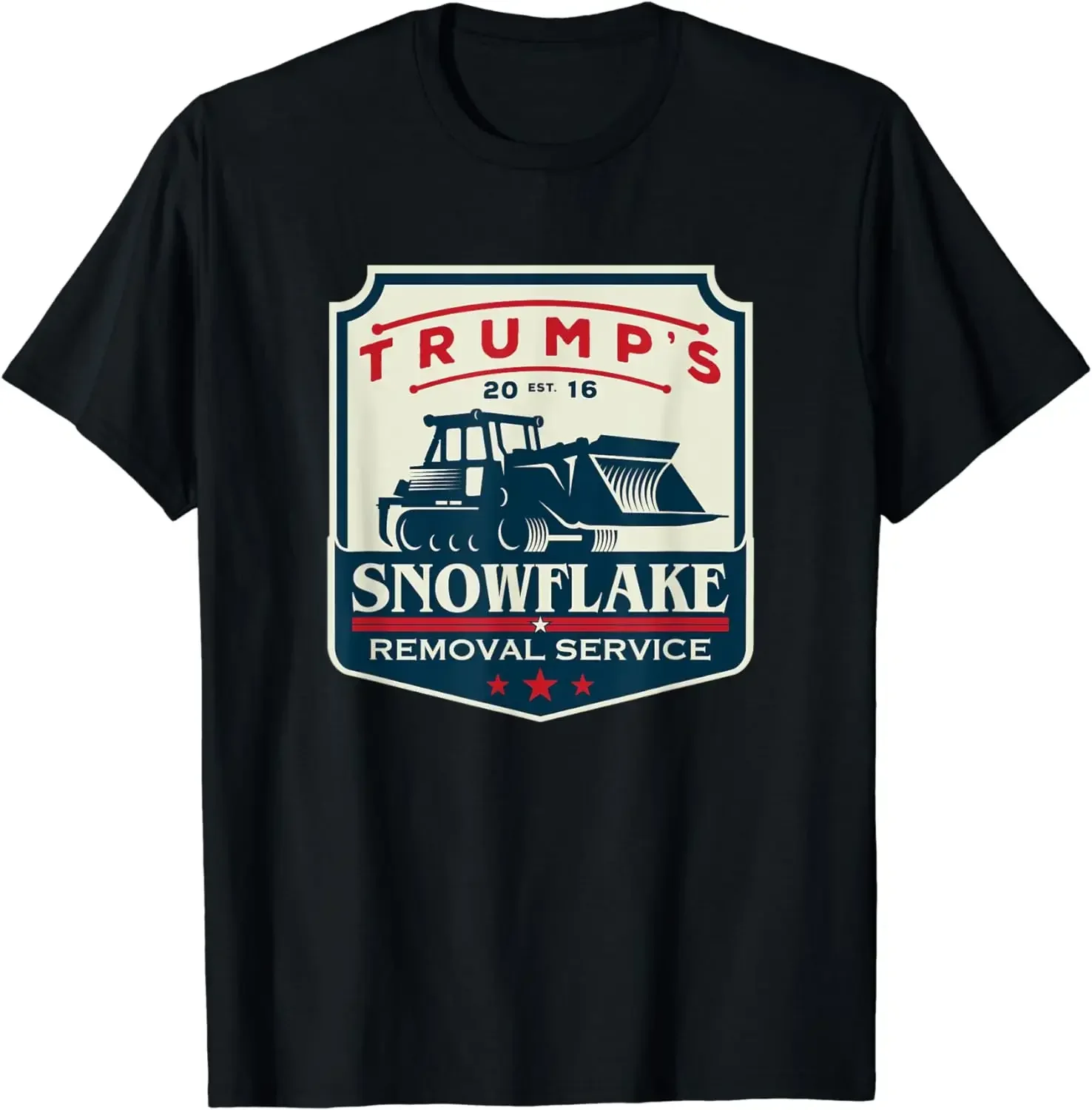 Trump's Snowflake Removal Service - Funny Donald Trump 2024 T-Shirt  Streetwear T Shirts for Men Camiseta Hombre harajuku Male