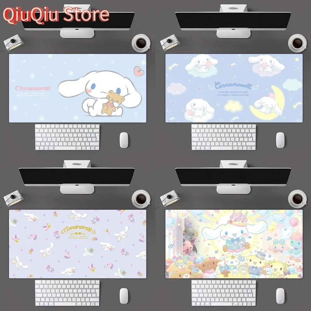 

Коврик для мыши Sanrio Cinnamoroll, коврик для мыши, геймерский коврик для мыши, размер для офисного длинного настольного коврика