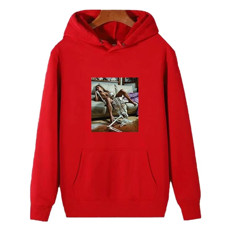 Classic Fashion Sexy Girls Graphic Hooded Sweatshirts Winter Thick Sweater Hoodie Cotton Essentials Fleece Hoodie Tracksuit Men