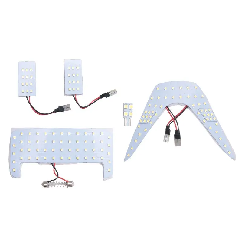 

Top!-For Toyota C-HR CHR LED Interior Reading Lights White LED Roof Light 102 Leds 6000K Interior Signal Lamp Sticker