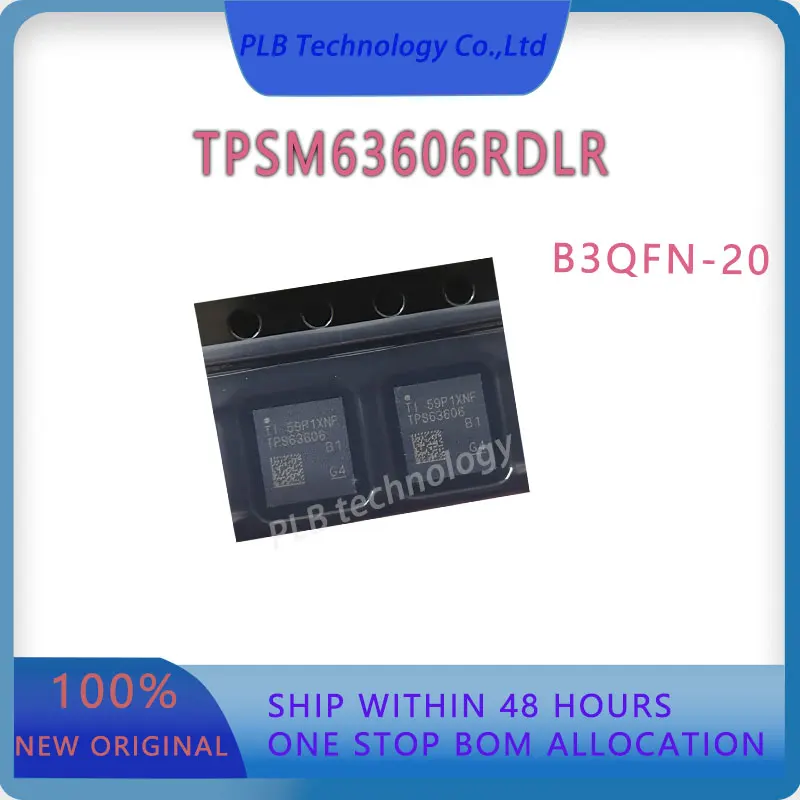 TPSM63606 TPSM63606RDLR B3QFN-20 High-density 36V input 1V to 16V output 6A Power Module