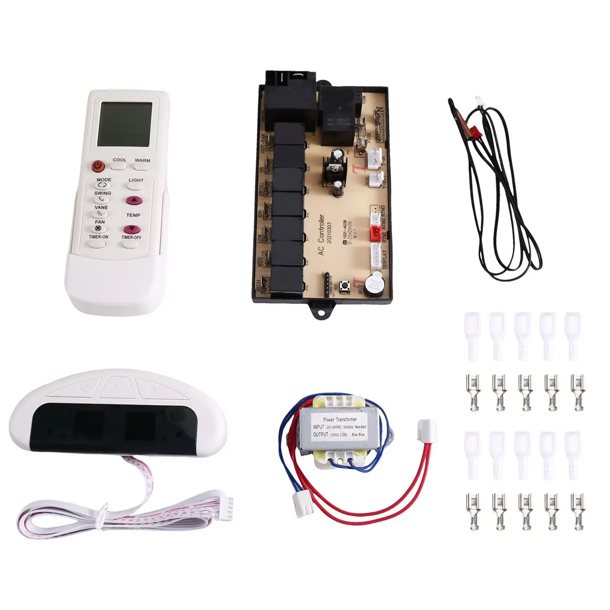 HDL QD-U10A Air Conditioner Control Board Universal AC Control Board Only for Floor-Standing Fixed Frequency Air Conditioner