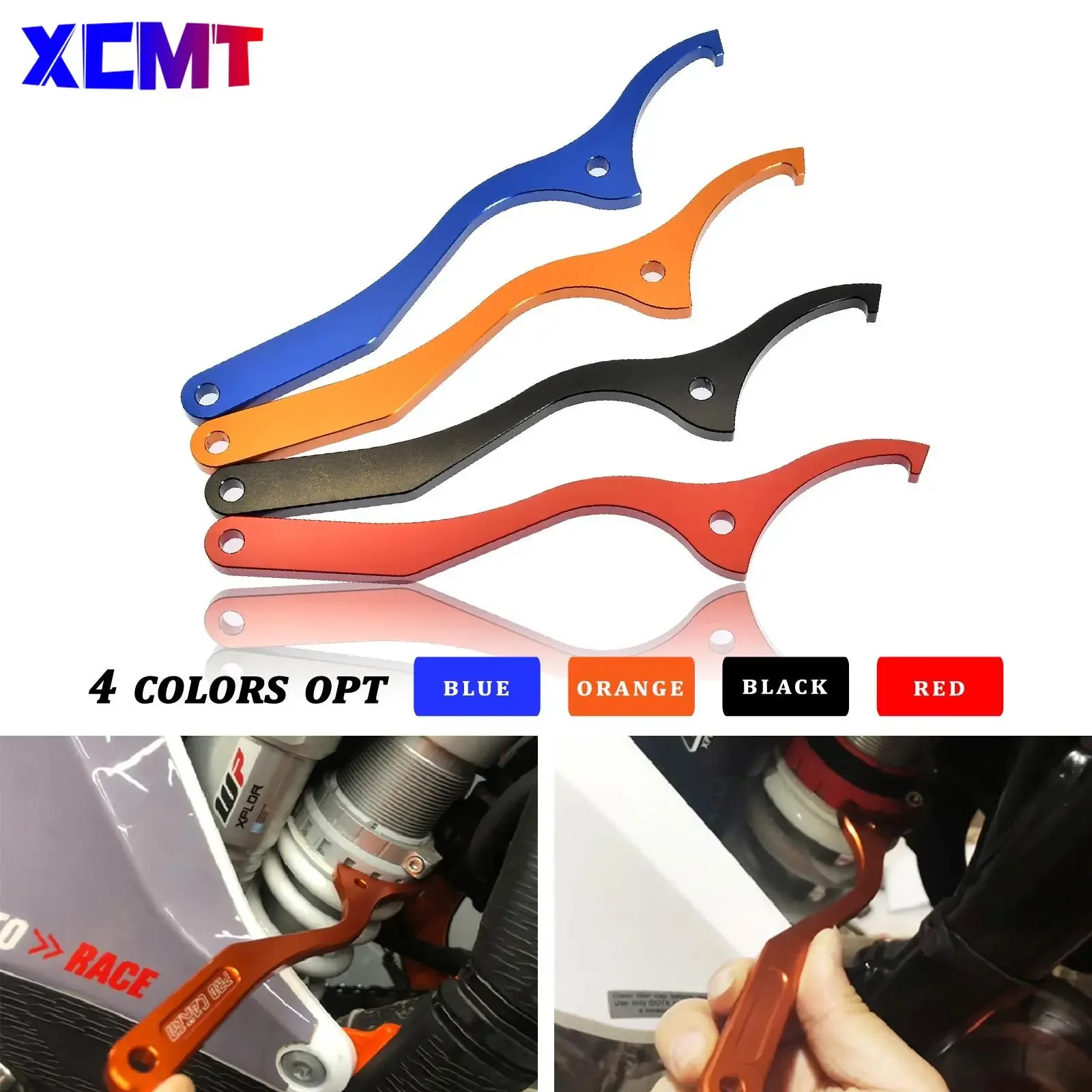 Motorcycle Rear Damping Shock Absorber Spanner Wrench Tool For KTM EXC EXC-F SX SX-F XC XC-F XC-W XCW-F Husqvarna FC FE TC TE