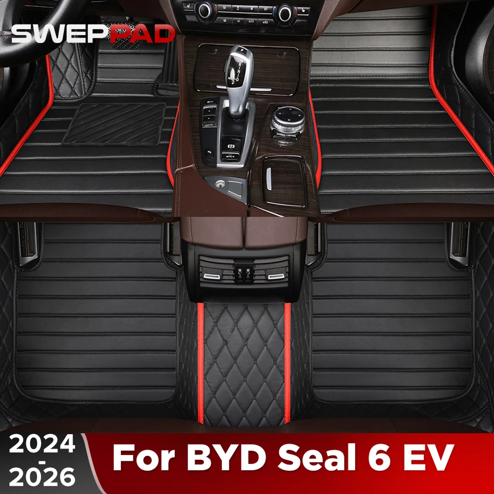 

For BYD Seal 6 EV 2026 2025 2024 Car Floor Mats All Weather Carpet Cover Floor Liners Interior Protector Accessories