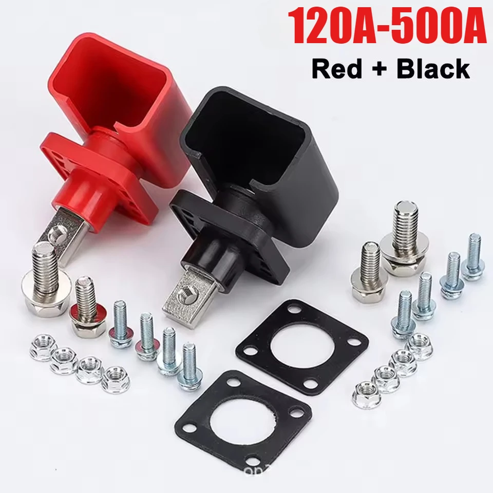 

Соединительный разъем для литиевой батареи из чистой меди, промышленный 150 А, 600 В, высокий ток, сквозная стенка, новый клеммный блок для хранения энергии