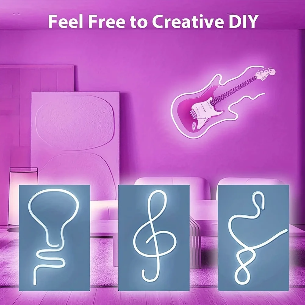 5V USB RGB light strip IP65 Waterproof 1/2/3/4/5M Neon Strip Bluetooth App And Remote Control For Home Neon Lighting