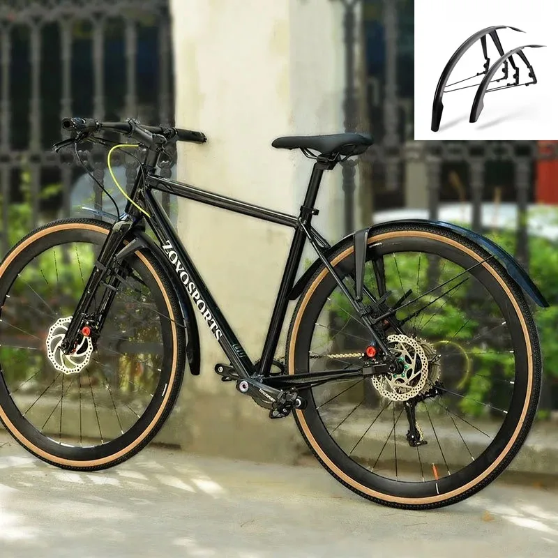 

Road Bike Quick-release Fenders Universal Bike Accessories Lengthened Easy Assemble Bicycle Fenders Lightweight Bicycle Parts