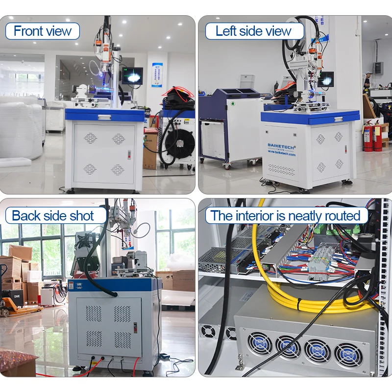 3000W Air Cooling Platform Fiber Laser Welding Machine Factory Automatic Laser Welder for Metal Steel Aluminum