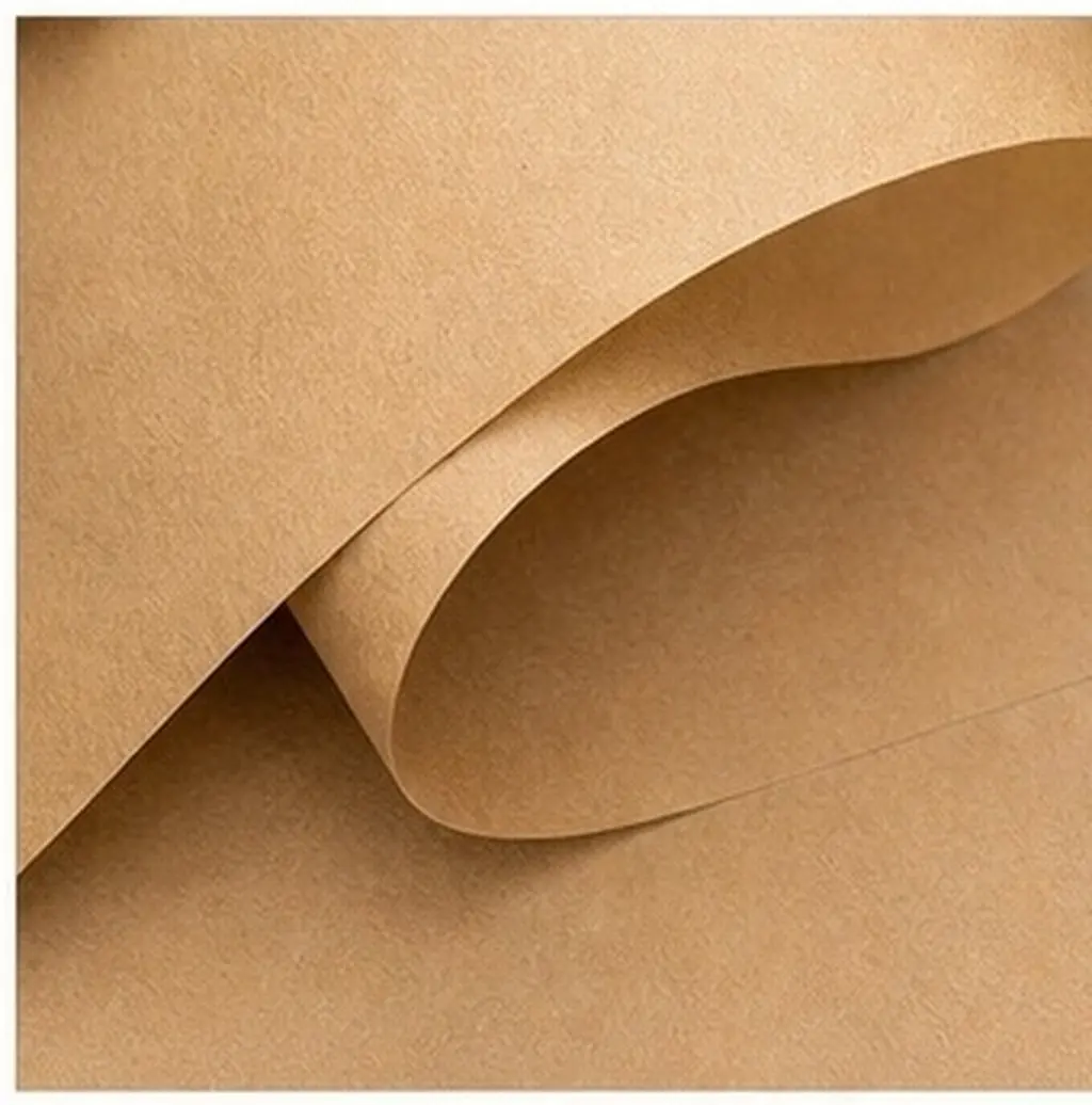 100Pcs Kraft Paper Cardstock 150Gsm Brown Thick Sturdy for Handmade DIY Scrapbooking Invitations Craft Projects