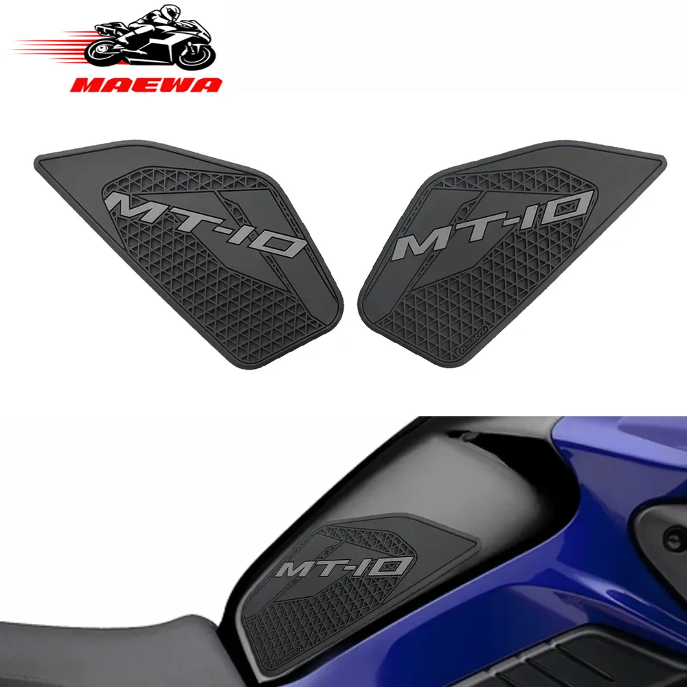 

For Yamaha MT-10 MT10 2016-2024 Motorcycle Fuel Tank Knee Pad Sticker Motorcycle protection