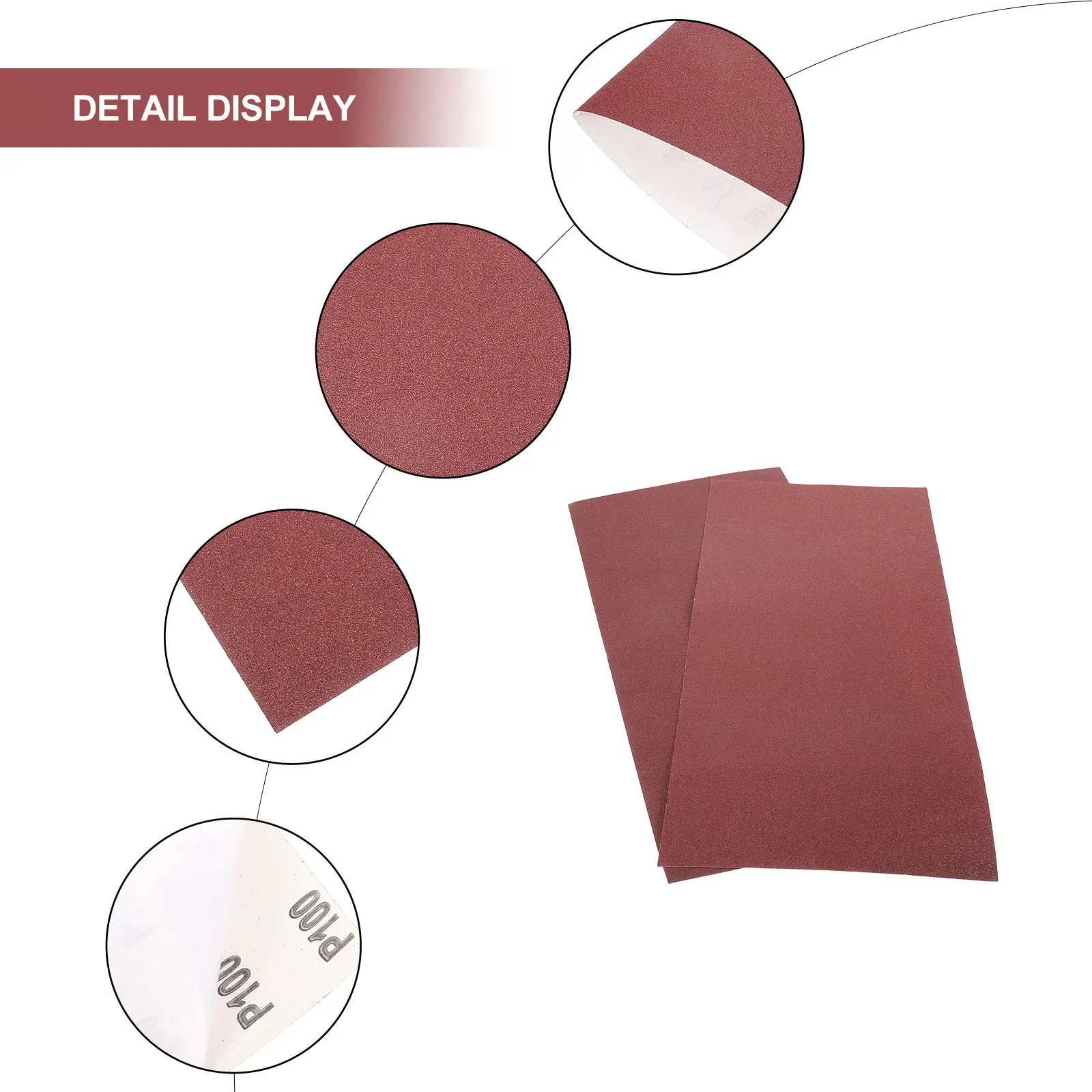 

2pcs Bird Cage 250x500mm 100# Red Claw Sharpener Pet Supply Wear Resistant Parrot Liner Replacement Mat