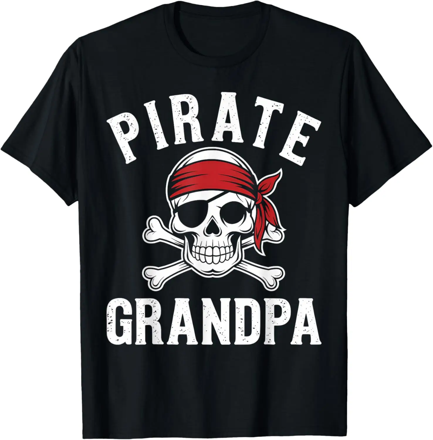 

Pirate Grandpa Funny Skull And Crossbones Design T-Shirt Anime Clothes Streetwear Mens T Shirts Graphic Camisas Oversized T Shir
