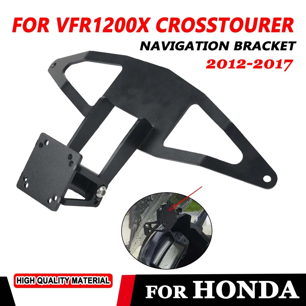 Motorcycle Navigation Phone Mount Bracket For Honda VFR 1200X 1200 VFR1200 X VFR1200X Crosstourer  2012-2017 2016 2015 2014 2013