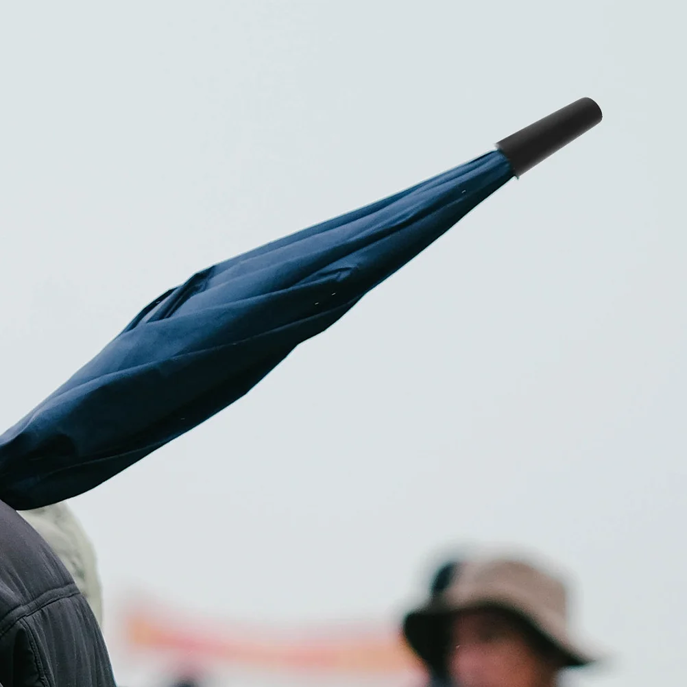 

4pcs Tip Caps Repair Kit Black Portable Cover Top Repair Ends Cap Accessories Sun Replacement Umbrella Tip Cover Umbrella Tips