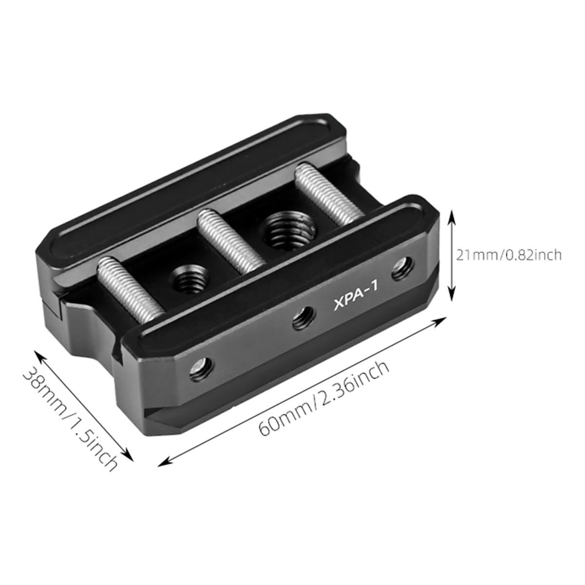 FUFU Picatinny Arca Plate Picatinny Convert to ARCA Quick Release Plate Rail Hunting Tripod Dovetail Mount Adapter