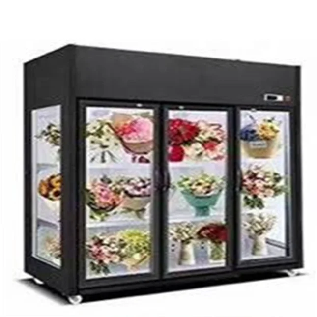 Flower Refrigerator Fresh Floral Preservation Cooler Cabinet for Fresh Flower Display and Storage