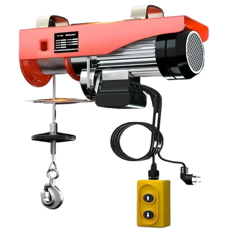 

220v electric hoist household crane winch lift crane small lift hoist hoist