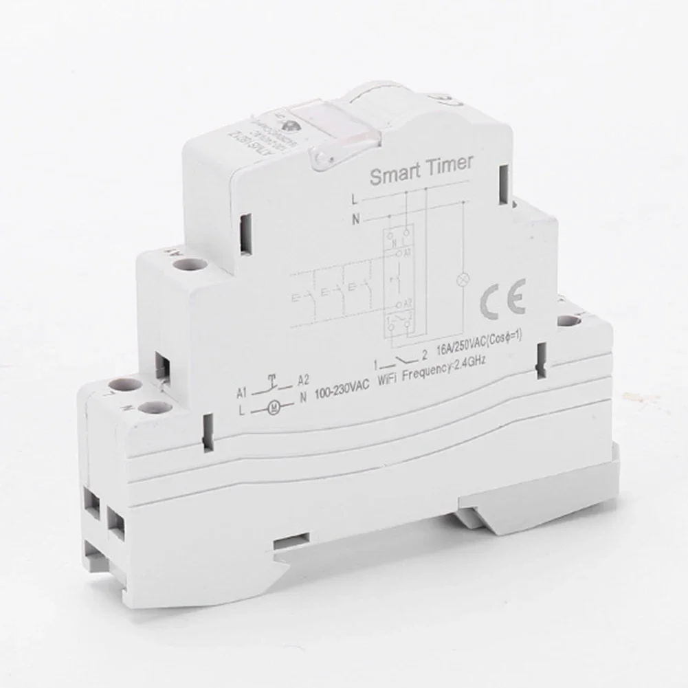ATMS1601Z Smart Remote Control For Zigbee Timer Staircase Din Rail Time Switch For High-rise Buildings Hotel Rooms And Workshops