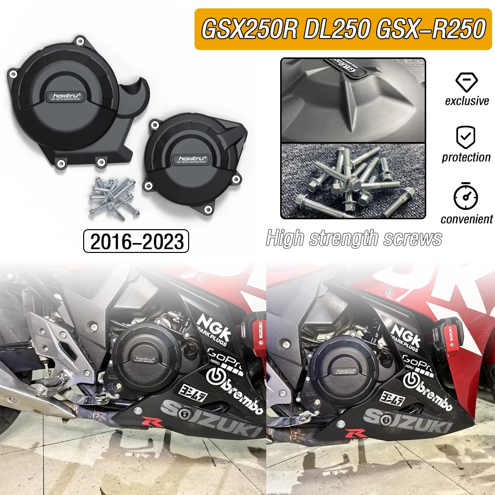 

Для Suzuki GSX250R DL250 GSX-R250 2016-2023 модификация мотоцикла, комплект защитных чехлов для капота двигателя