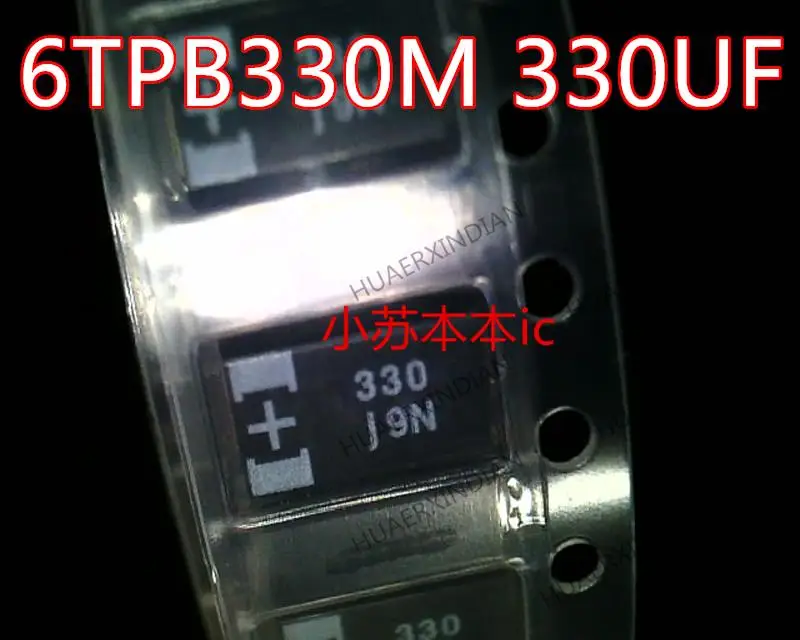 6TPB330M 330UF 6.3V E 7343H ESR