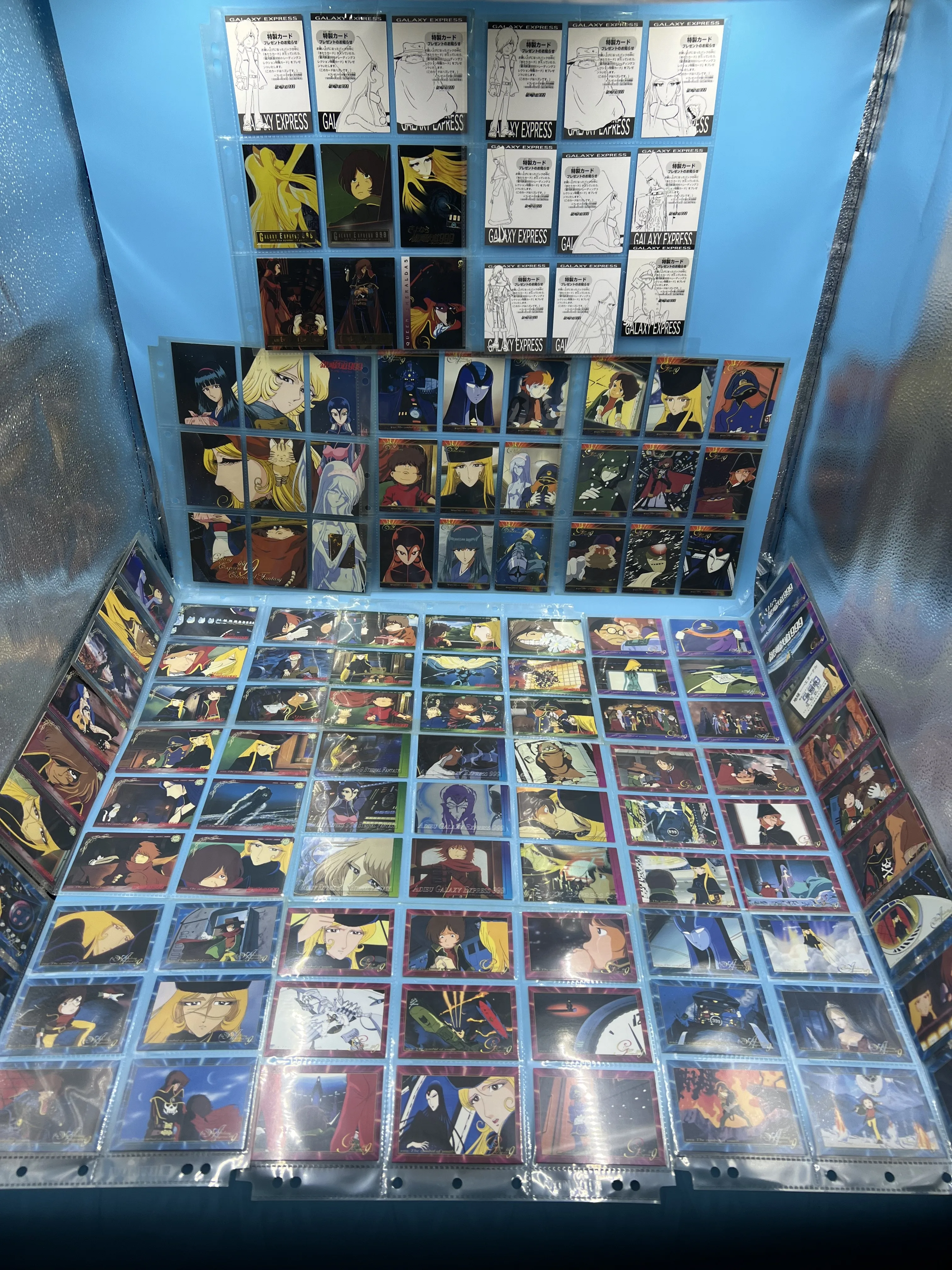 

JapaneseVersion The Galaxy Express 999 Matsumoto Zeroes Millennium Queen Metil Mechanical Count Paper Card Peripheral Bulk Cargo