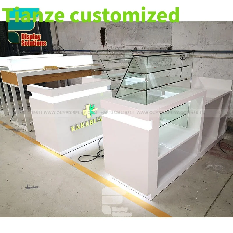 

(customized)Customized Fancy Smoke Shop Display Retail Display Showcase Design Lockers Cabinets Cigar