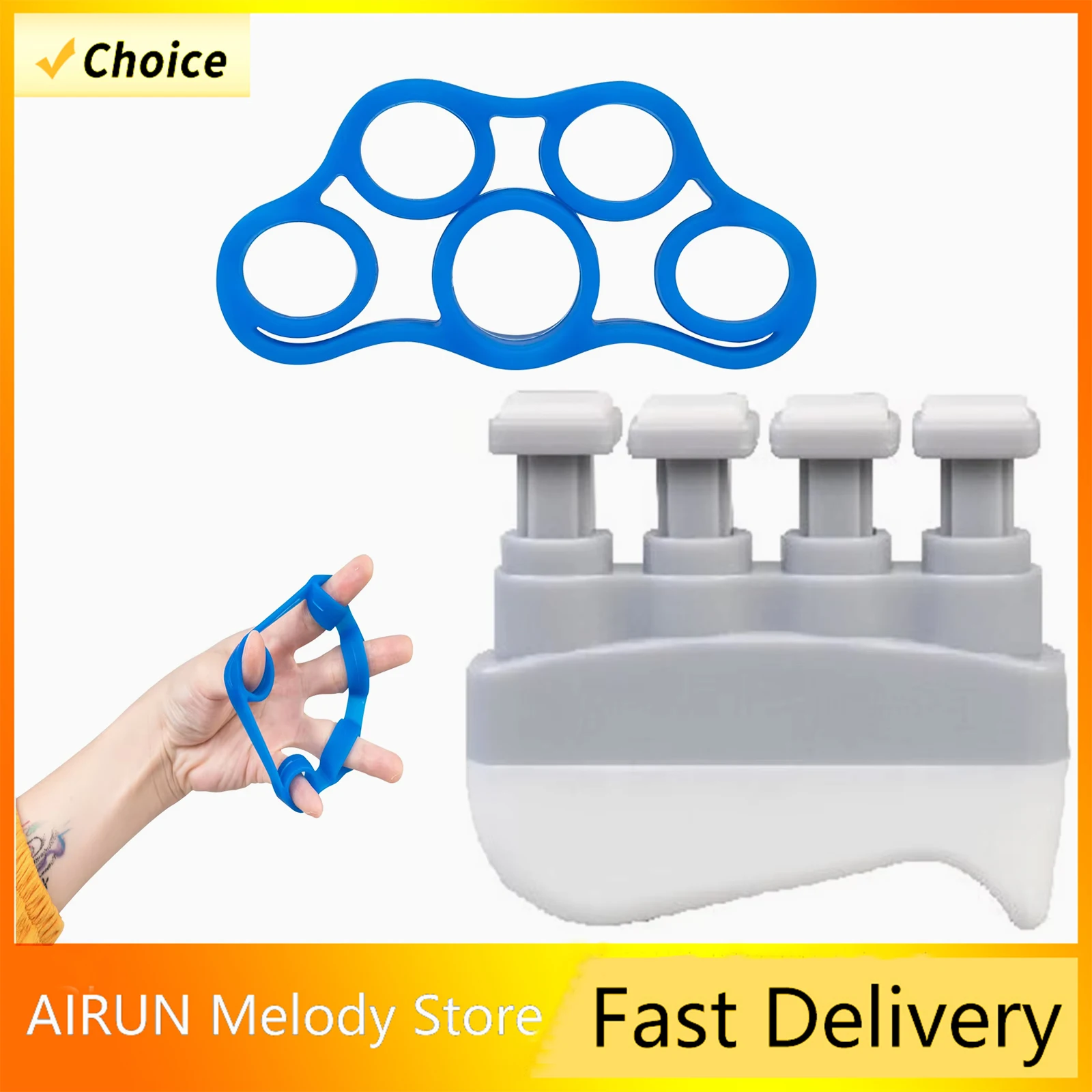 

Тренажер для пальцев GUITTO GFE-01 для игры на фортепиано и гитаре, устройство для тренировки хвата, развития чувствительности и силы пальцев