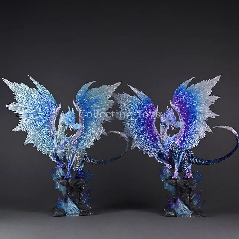 

In Stock Monster Hunter Velkhanaice Dragon Figure 24cm Pvc Statue Anime Merchandise Game Models For Adult Collectors Gifts Decor