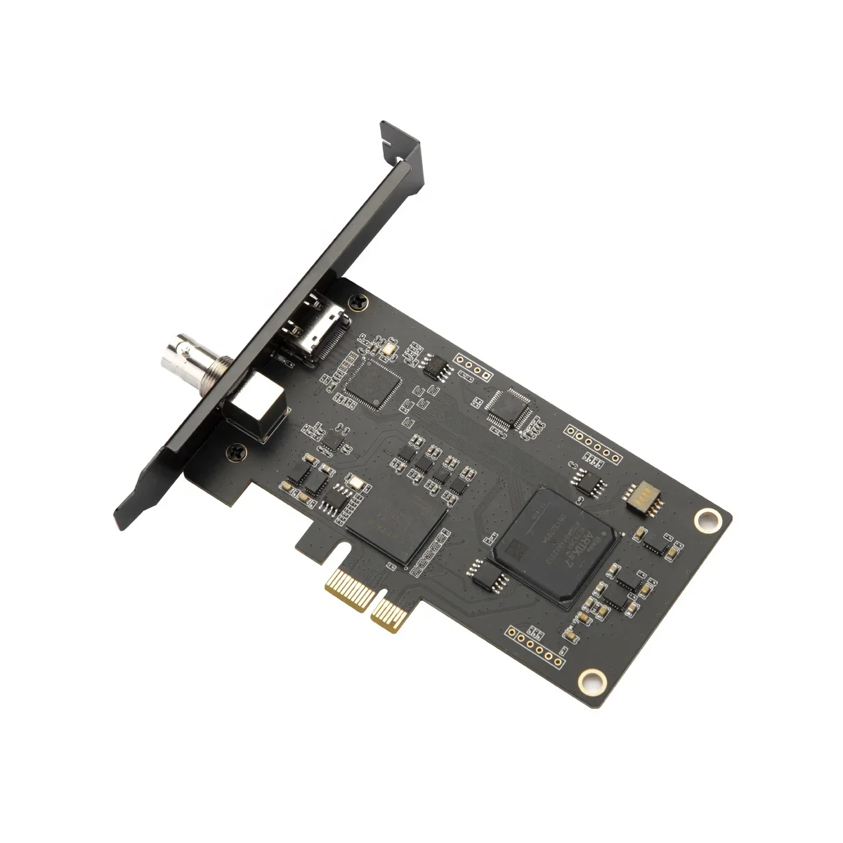 IOCREST 2 Channels SDI+Hd Mi Compatible HD PCIe Capture Card Switch Game Live Broadcast PS4/NS Camera SLR 4k Recording Vmix
