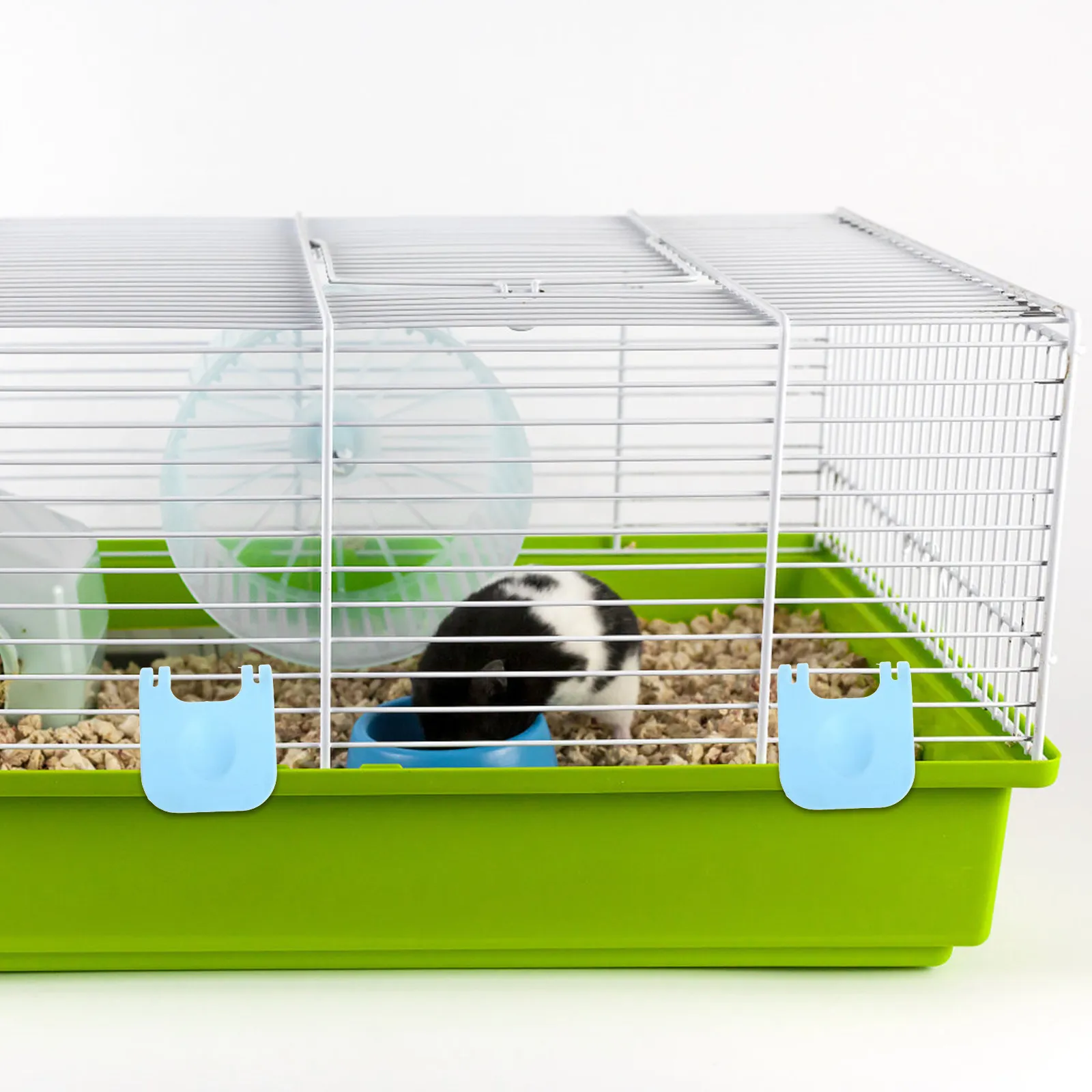 8Pcs Pet Cage Connecting Clips Fixed Buckles for Small Animals Rabbit Hamster Chinchilla Cage Assembly Easy Install Plastic