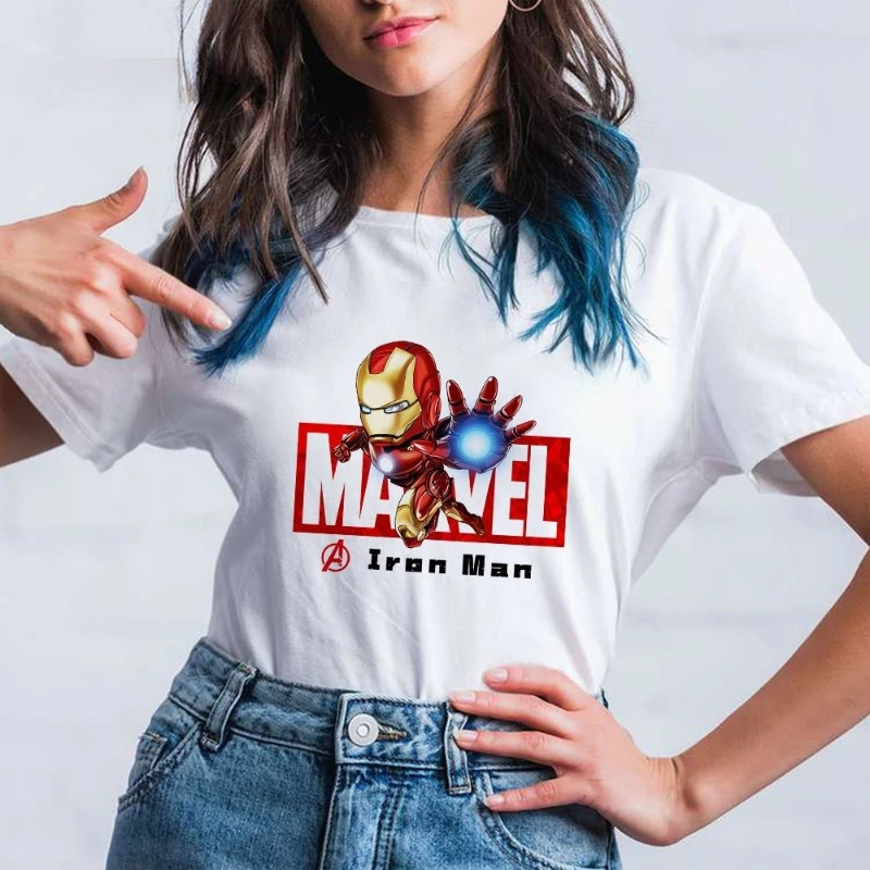 

Avengers Iron Man Printed T-Shirt Summer, Casual Short Sleeve Tee for Kids Unique Style Boys' Graphic Top Wear