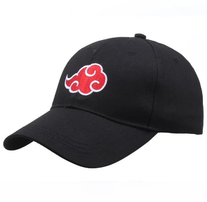 Unisex Embroidered Baseball Hat Adjustable Sun Visor Hat Uzumaki Akatsuki Duck Tongue Anime Cosplay