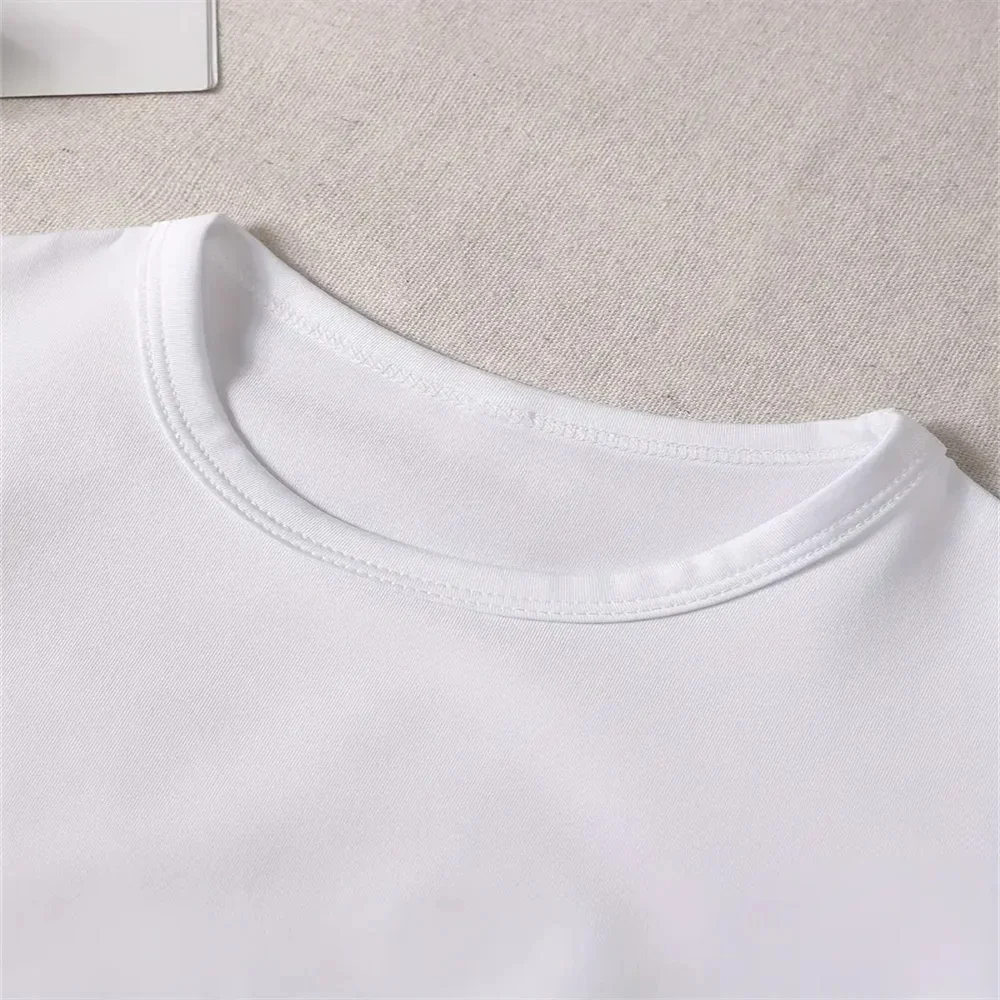 2026 Cute Cartoon Space Cat Printed T-shirt Loose Cotton Short Sleeve Japanese Sweet Style Casual Top