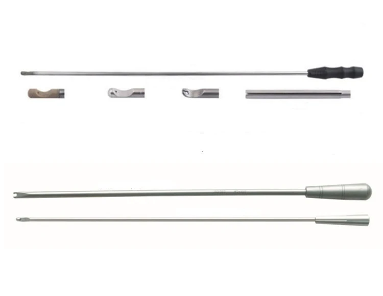 Professional surgical laparoscopic knot pusher