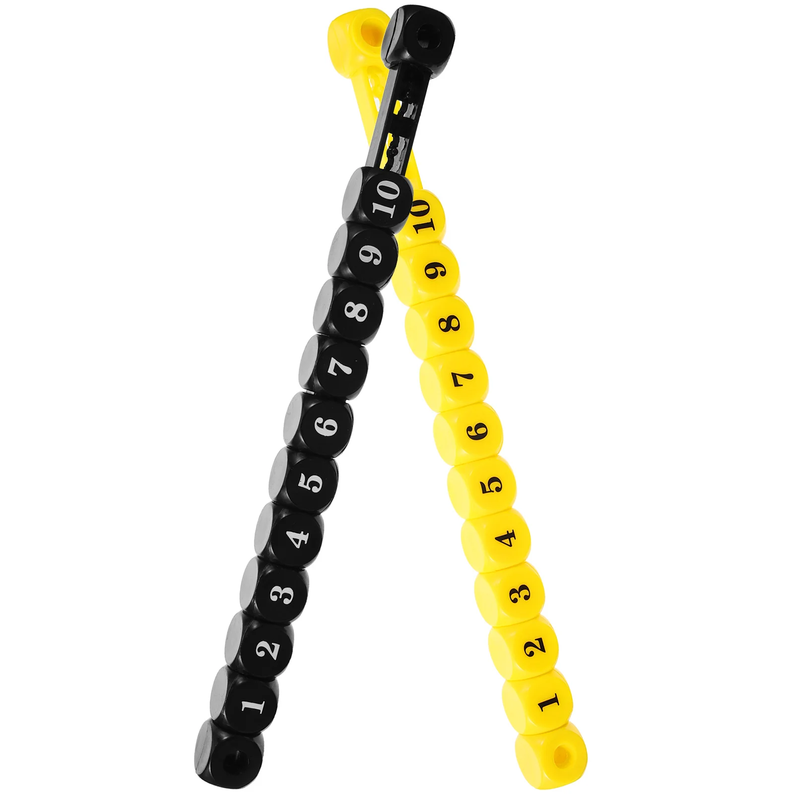 

2pcs Table Soccer Scorekeepers Durable Plastic Multi-Functional Scoring Markers For Foosball Portable Score Counters Table