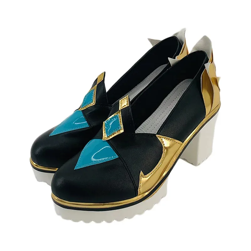 

2025 12. Оригинальная обувь для косплея God Shenhe. Анимация. Выставочное представление. Вторичный юань.