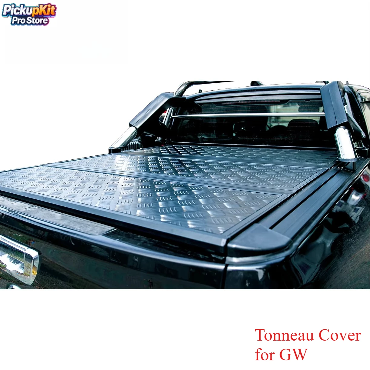 

Крышка кузова пикапа (тент) из алюминия, складная в три сложения, для бездорожья, на заказ, для GW