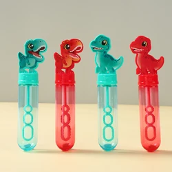 10Pcs Dinosaur Bubble Tube Soap Bottle Dino Birthday Party Decoration Wedding Birthday Guests Gifts Baby Shower Suppies Kids Toy